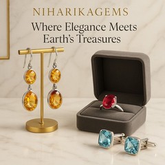 925 Silver London Blue Topaz Stone Unique Dad Gifts December Birth Cufflinks