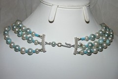 ** Vintage 1950-60’s Pearl Plastic Lucite Glass Bead Necklaces * 13 Pieces **