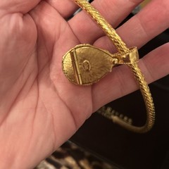 Joan Rivers Goldtone Interchangeable RS Cage Classic Collection Choker NIB 1-26