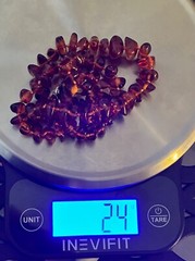 Amber Necklace 21 Inches