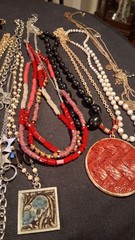 21pc Vintage to Now Costume Jewelry Lot Necklace Statement Liz Claiborne Beaded