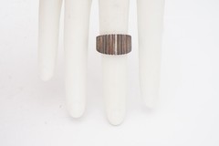 Vintage Sterling Silver 925 Ring Size 5.25 Textured