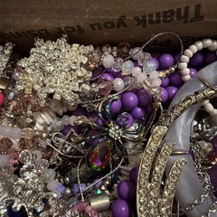 Vintage to Now Jewelry Lot, All Wearable Untested. No Broken. Box A8
