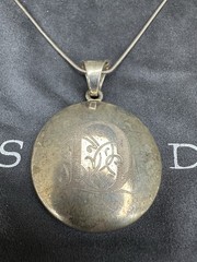 Silpada Vintage Heirloom Pendant Letter “D” (N97)