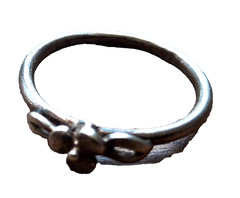 Vintage USSR RING IN STERLING SILVER 925 size 9(19)