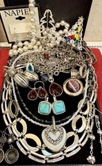 Vintage Estate Costume Jewelry Lot! MONET, NAPIER and more!