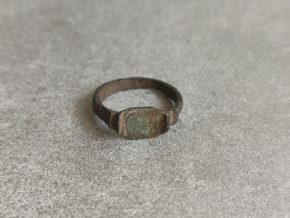 Antique Viking Ring Kievan Rus 10th Century Handmade Size 8.5 Jewelry (3)