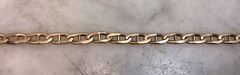 Vintage 14K Gold Anchor Mariner Link Chain Bracelet 4.91 Grams