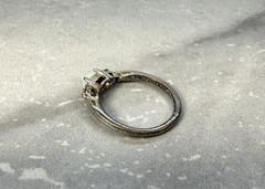 Vintage Avon Sterling Opal Ring Size 6.25