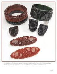 Vintage 1930s Bakelite Jewelry Collector ID Guide – Carved Art Deco Bangles More