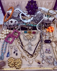 Vintage Estate Costume Jewelry Lot! AVON, MONET and more!