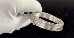 Vintage 950 Silver Multi Wire Cuff Bracelet