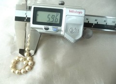 GORGEOUS MIKIMOTO BLUE LAGOON BL 14K 585 CULTURED OCEAN AKOYA PEARL BRACELET!