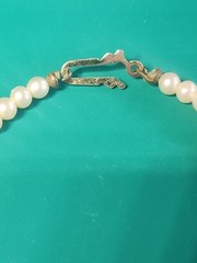 Childs Vintage Japanese Akoya Cultured Pearl Necklace Graduated Strand