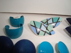 Lot of Vintage 1980’s 1990’s Pierced Earrings Women’s Jewelry Retro Blue