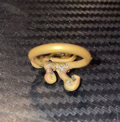 60-70’s Mid Century Brutalist Ring-Studio Organic Abstract Ring Jewelry Family 4