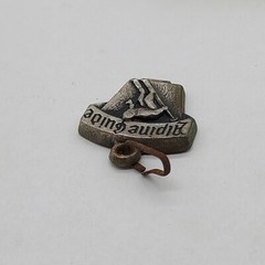 Vintage Alpine Guide Ski Charm Pendant Rare Skiing Collectible ( Royce NY )