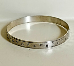 VINTAGE STERLING SILVER H.G. BRACELET
