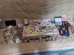 Huge Junk Drawer Lot Mixed Vintage To Now Jewelry Pieces Parts Crafts Repair #1