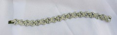 Vintage set of 2 stunning – 1920-1930’s Art Deco paste Open bow tennis bracelet