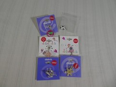 Vintage Lot Of 6 Vintage Y2K Jewelry﻿ Charms for Bracelet Dolphin Ring NOS F1