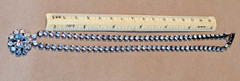 Vintage Faux Diamond Necklace