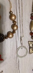Large Unique Varied Metal And Costume Jelwery Lot Of 38 Peices