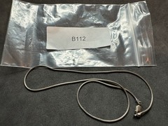 5.57g Vintage Sterling Silver 925 Twisted Rope Chain Necklace 16 in M