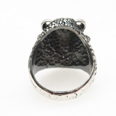 925 Sterling Silver Vintage Buffalo Oxidized Ring Size 8.75