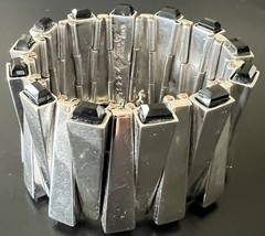 Antonio Pineda Sterling Silver Matchstick Bracelet Taxco Mexico ZZ514 195g RARE