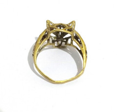 Vintage Ring Copper Style Roman Viking Ancient Bronze Amazing Handmade