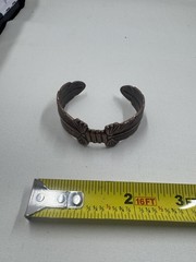 Vintage Wheeler Manufacturing Co Copper Cuff Bracelet