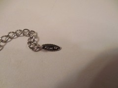 EGYPTAIN REVIVAL STYLE SIGNED VCLM SILVER TONE NECKLACE