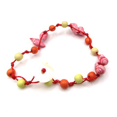 Vintage Hawaii Shell Bracelet Anklet .5*9 Inches Stretch