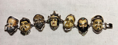 Vintage Selro Selini Seven Gods of Fortune Bracelet