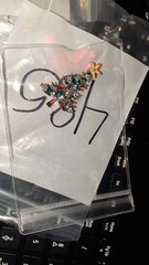 Christmas tree brooch