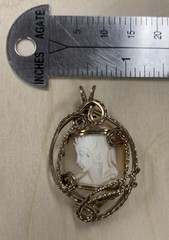 Vintage Brooch Pin / Necklace Combo Pendant