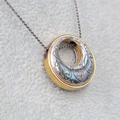 Vintage Brighton Aries Pendant Necklace Silver Plated 16″ – 18″