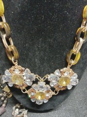 Vintage 2 Modern Costume Jewelry Necklaces Bracelets Earrings And More Amber Lot