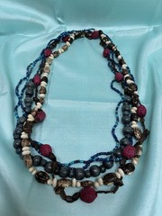 Lot Vintage Various Colors Beaded Seeds Earrings Necklaces #009