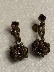 Art Deco Neclaces Gothic Glass Chech 1920s 1930s Jewelry Lot Chokers Earrings