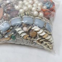 Bag Old Unsearched Jewelry Lot Vintage Estate Find Junk Drawer