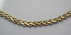 25 Grams VTG 14k GF Victorian Rope Chain Necklace 22 in Classic Lobster Closure