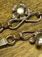 Vintage Barclay 1/20 12kt G. F. Floral Rhinestone Necklace