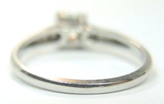 Antique Art Deco Diamond Engagement Platinum Ring Size 6 UK-L1/2 EGL USA