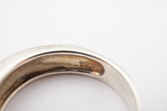 Vintage Sterling Silver 925 Marcasite Ring Size 7.75 G2