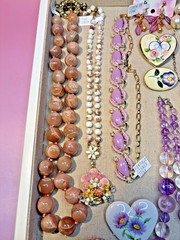 Used and Vintage Pink Spring Mix Jewelry Clearance Nice!