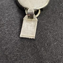 Vtg Rare SilverTone 8″ Baseball Cap Link Bracelet 50s Novelty Sport Memorabilia