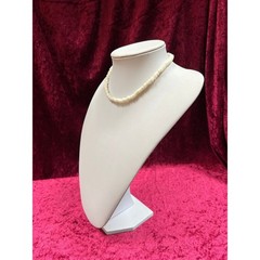 Vintage Jewelry – Choker Necklace – Simulated Puka Shell – 15.5” – 1990s / 2000s