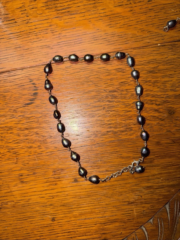 Vintage Fresh Water Pearl Necklace with Matching Bracelet